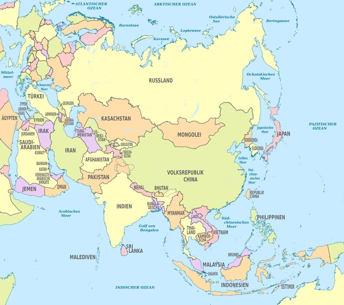 地图亚巴林