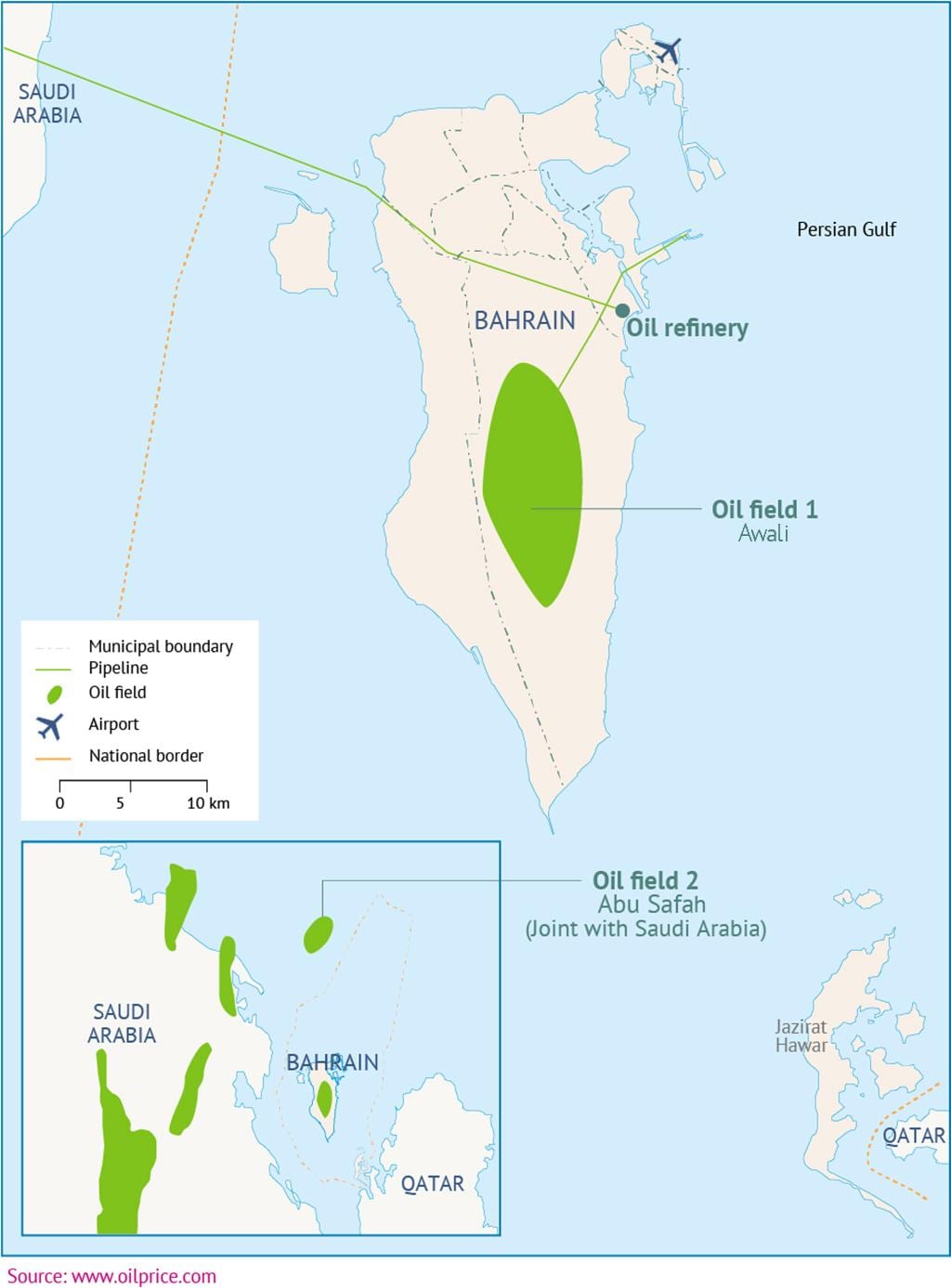 巴林机场终端的地图