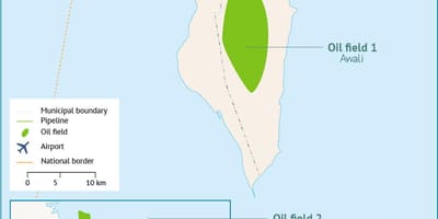 巴林机场终端的地图